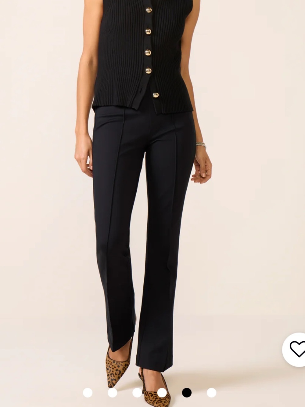 Spanx Ponte Micro Flare Pant Black